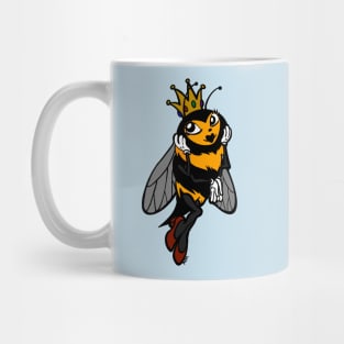 Queen Bee--Just a Little Bit Extra Flat Color Mug